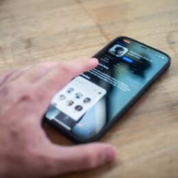 Clubhouse, a social audio platform seen in the Apple App Store