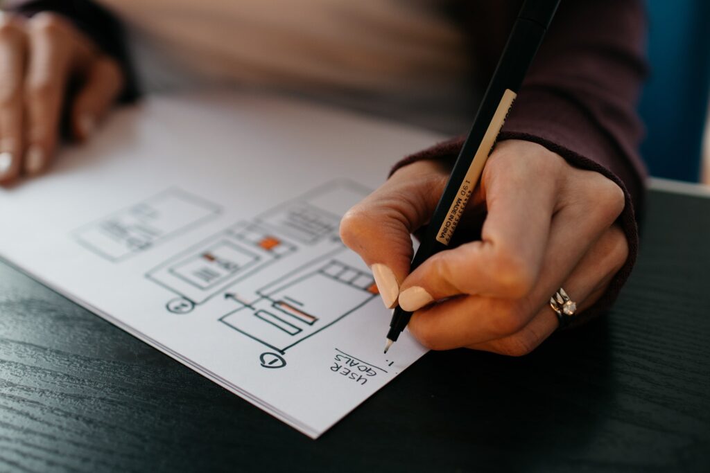 a content marketer strategizing for a new content plan